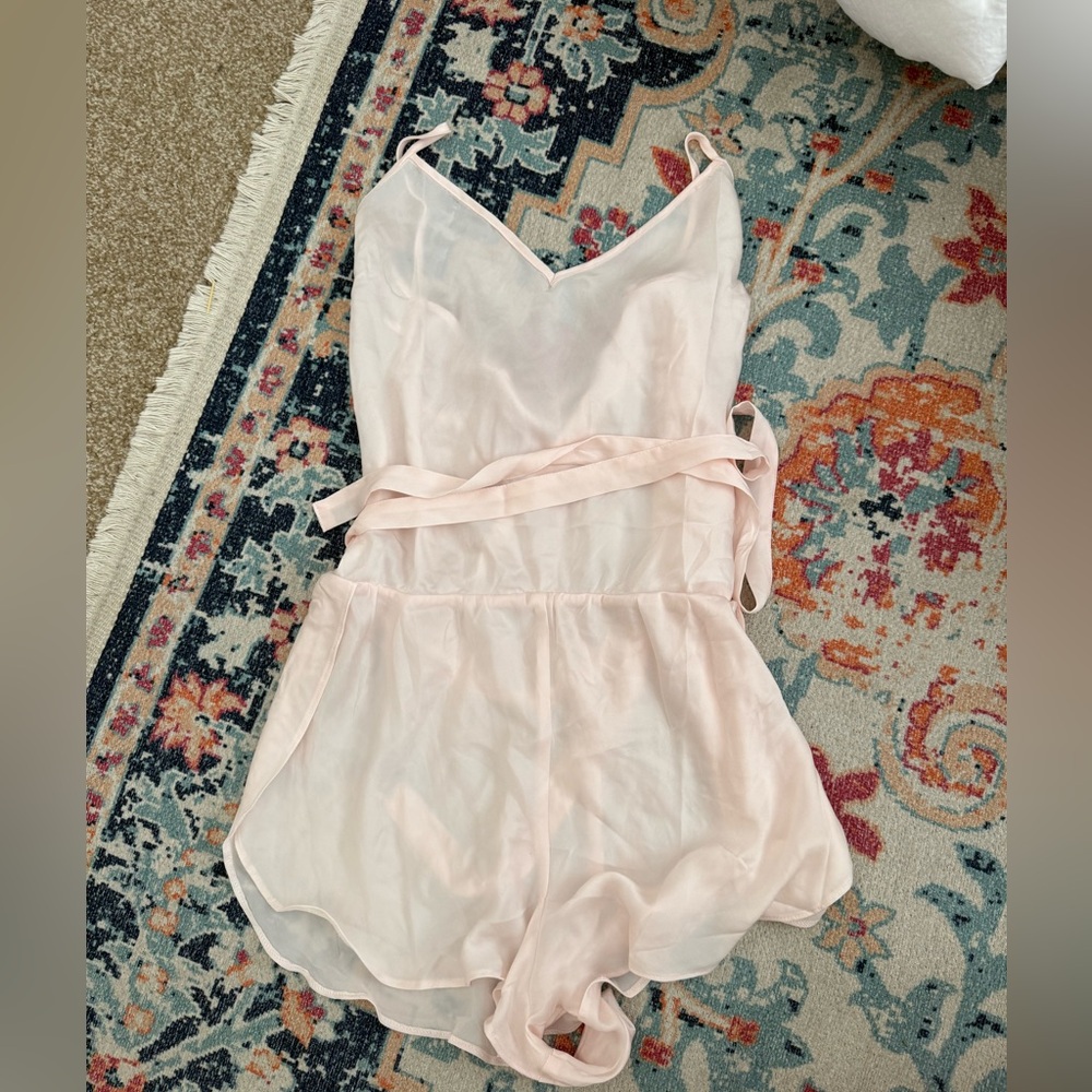 Adore Me Silk Romper